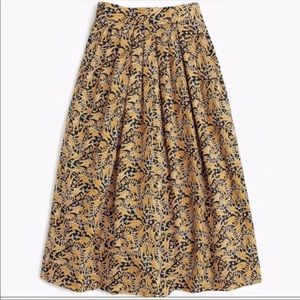J.Crew Cotton Giraffe Skirt